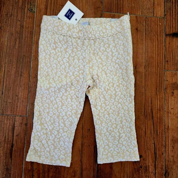 new janie and jack cream toddler legging pants size 12-18 months - Picture 2 of 6
